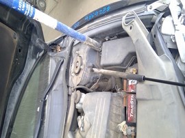 2008 TOYOTA CAMRY, BLACK, LE MODEL, AT.  Z26336